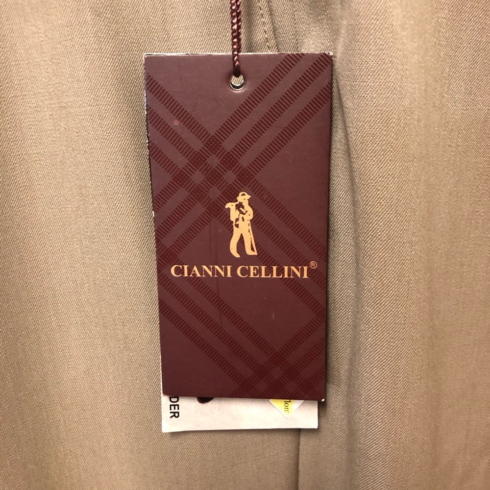 Cianni Cellini Extra Fine Super Gab Super 110’s new wool Dress Pants - Picture 6 of 16